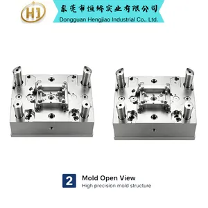 Custom Plastic Spring Lock Buckle Injection Mold Connector Mold