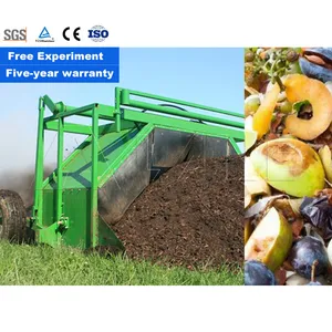 Lane Compost Turner Machine Tractor Manure Compost Machine Compost Manure Making Machine