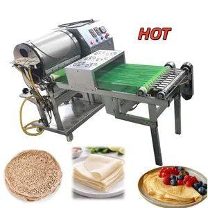 Spring Roll Skin Making Machine Automatic Pancakes Making Machine Crepe Making Machine