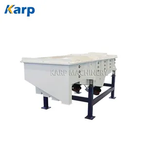 Multi-Layer Kaolin Powder Particle Linear Vibrating Sifter Perlite Ore Rectangle Sieving Machine