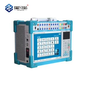 Intelligent Three Phase Relay Protection Test System with State Sequence Simulation