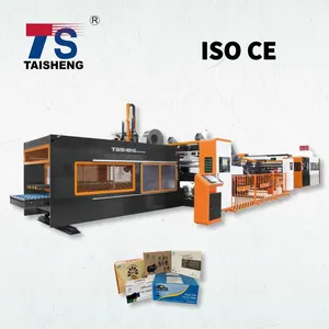 Paper Box Making Machine Inline Stacking Bundling Linkage Line