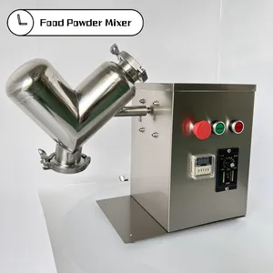 Portable Small Versatile Laboratory Powder Mixing Machine with V-Shape Barrel