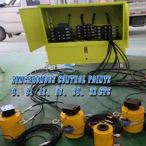 200tons 500tons Hydraulic Multi-Point Jack Bridge Synchronized Lifting System