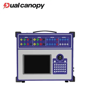 6 Phase Relay Tester Secondary Current Injection portable Microcomputer Protection Tester