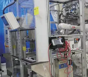 Automatic Assembly Line for Motorcycle with on-Line Inspection Function