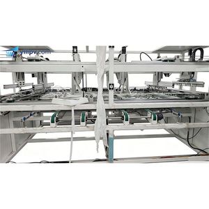 High Performance Fully Automatic Solar Module Ribbon Welding Auto Bussing Machine