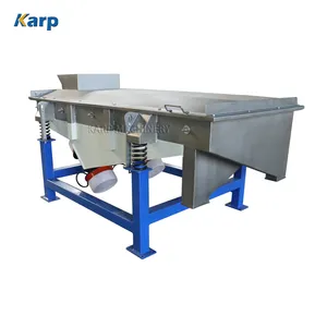 Multi Layers Linear Sieving Machine Organic Compost Fertilizer Rectangular Vibrating Screen