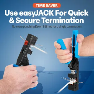 OEM RJ45 Female Cat5e Unshielded Tool Free Ethernet Module Keystone Jack