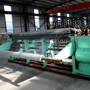 Hexagonal PVC Mesh Weaving Machine, PVC Hexagonal Wire Mesh Machine