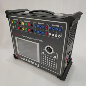 Secondary Injection Test Unit Six Phase Protection Relay Testing System