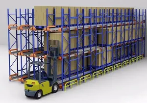 Jinhui High Efficiency Auto Rack Shuttles Warehouse Stacking Racks & Shelves Storages Rack Pallet Shuttle Racking System
