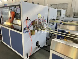 PVC Cable Trunking Punching Machine PVC Electrical Duct Extruder Machine PVC Cable Trunking Making Machine