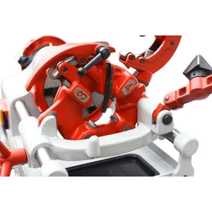 Electric Power Pipe Threader Machine Multi-Function for Efficient Pipe Threader