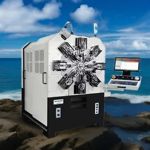12 Axis Japan Servo Motor CNC Fully Automatic Spring Making Machine Spring Coiling Machine