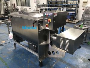 PVC Powder Ribbon Mixer/Horizontal Type PVC Granules Ribbon Mixing Machine