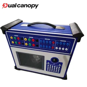 6 Phase Relay Tester Secondary Current Injection portable Microcomputer Protection Tester