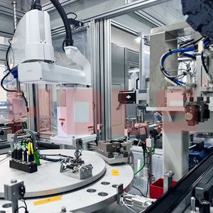 Sensor Assembly & Testing Manufacturing Line Position Sensor Assembly Line