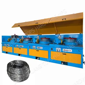 PLC Control Fast Speed Cold Wire Rod Drawing Machine for Rolled Rib Wire Making Wire Mesh