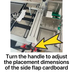 Automatic Folding Box Making Machine for Collapsible Mobile Phone Box Assembly