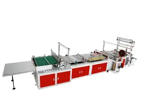 Automatic Rope Threading Bag Making Machine Garbage Bag Machine with Roll Change System