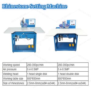 Multi-Function Automatic Rhinestone Setter Machine Dispensing Ultrasonic Hotfix Rhinestones Machine for Rhinestone Fixing