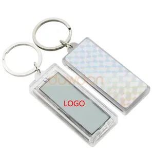 Mini Flash Solar LCD Schlüsselanhänger mit individuellem Logo Marken Solar Schlüsselanhänger