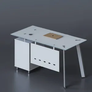Garantierte Qualität Angemessener Preis Computertisch und Glastisch Spiel Computertisch