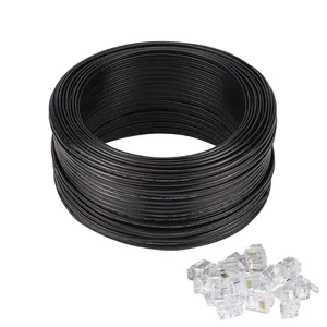 AWG28 Telefonkabel 2/4/6/8 Kernverbindung Fernsignal PVC RoHS RJ45 Rj11