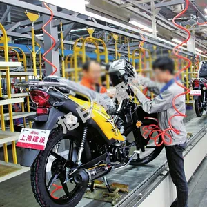 Agendamento Inteligente Operação Suave Linha de Produção de Montagem de Motocicletas Automáticas