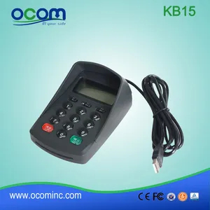 Kb15 Mini-USB programmierbare POS mechanische Tastatur für Banksystem