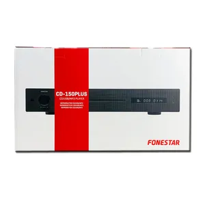 Benutzerdefinierte Druck Car Player Instrument Starre Verpackung Lagerpapierbox CD-Player Video Wellpappe-Box Versandbox