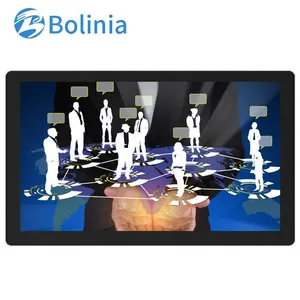 23.6 Computador Industrial All-in-One Android Quad Core de 10 Polegadas com Tela Touch Capacitiva, Design Robusto para Quiosque de Autoatendimento, Sinalização Digital