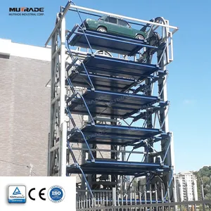 8-20 Autos Motorisierte Schnelle Installation Hochwertiges Vertikales Karussell Parksystem