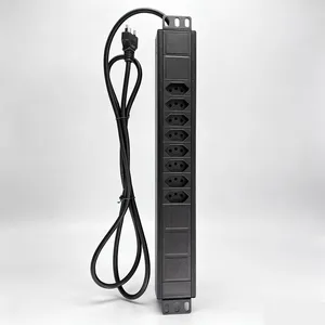 OEM-Service Sui PDU-Steckdose zusammen mit Schalter im Serverrack-Schrank