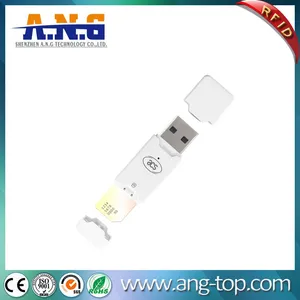 Android Windows Linux Macos ISO 7816 Hochgeschwindigkeits-USB Kontakt SIM-großer Smart Card Reader