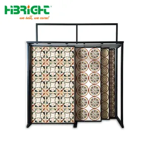 Painel de Exibição de Azulejos com Estrutura de Metal
