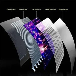 Tela de Vídeo em LED para Eventos de Aluguel em Cores Completas para Uso Interno e Externo P3.9 P3.91 Módulo de LED Placa de Publicidade em LED