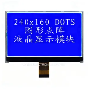 5.0 Display LCD Cog de 1 polegada FSTN Positivo Transfletivo 240X160 Módulo de Painel LCD Gráfico