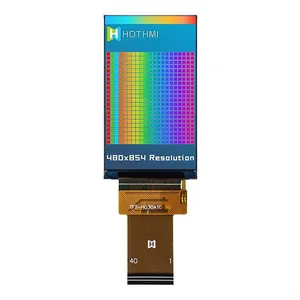 Módulo de Exibição Tela Durável Tecnologia de Toque em Cores 0.96 Polegadas LCD TFT