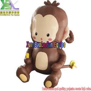 Publicidade Monkey insuflável personalizada evento de 5 m Cartoon insuflável promocional Monkey