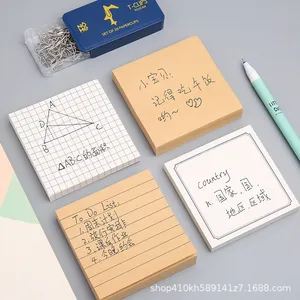 Notepad adesivo colorido bonito e criativo para estudantes