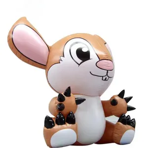 Modelo de Mascote Inflável de Cartoon de Animal Adulto em PVC Personalizado de Fábrica