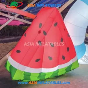 Modelo de Simulação de Melancia Inflável Gigante Balão de Fruta Inflável para Publicidade