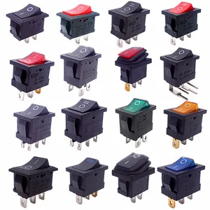 Schalter / Kippschalter Miniatur Kippschalter Druckknopfschalter Wippschalter elektrischer Schalter Kunststoffschalter Mikroschalter