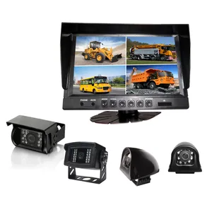 Digital 9 Zoll Spilt Quad TFT LCD Auto Rückansicht Farbmonitor