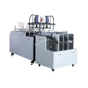 Heißschmelz-Lebensmittelbehälter-Geschirrformmaschine Biologisch abbaubare Backkuchen-Papierplatten-Herstellungsmaschine