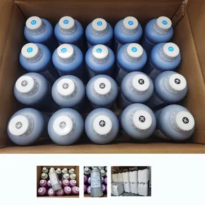 Etikett Sublimationsfarbe für digitalen Druck Sublimationsdruckmaschine Tinten Textilpigmenttinte CMYK Folie