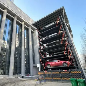 Automatische vertikale Zirkulations-Stereo-Garage mit PLC-Steuerungssystem