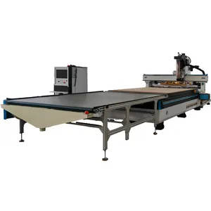 Automatischer Lade- und Entlade-Tisch für Holzverarbeitungs-Nesting-CNC-Fräsmaschine